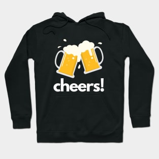 Cheers- a beer design Hoodie